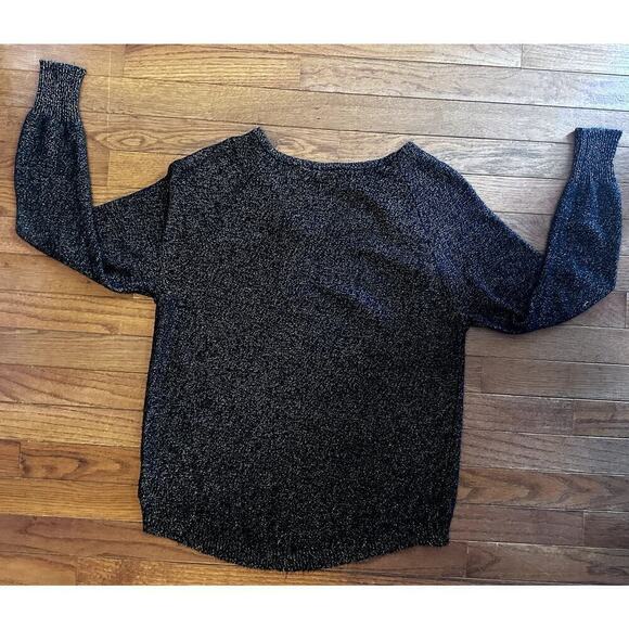 Bisou Bisou Michele Bohout Black Gold Long Sleeve Medium - Picture 9 of 9